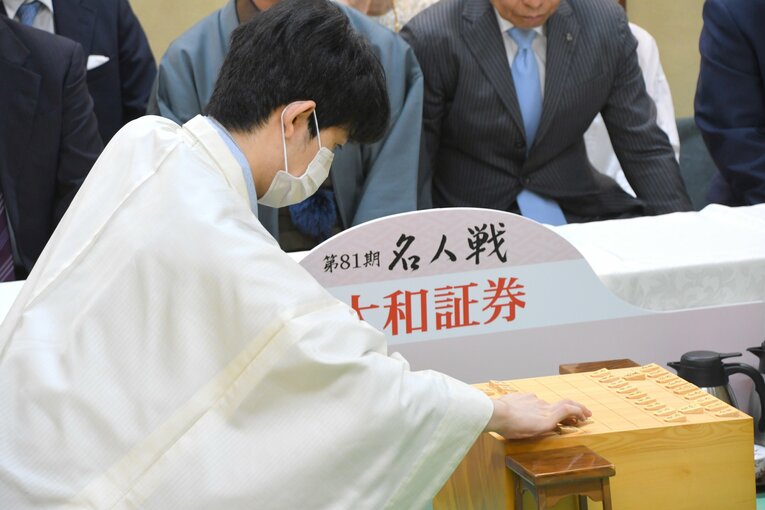 第4局1日目　©日本将棋連盟