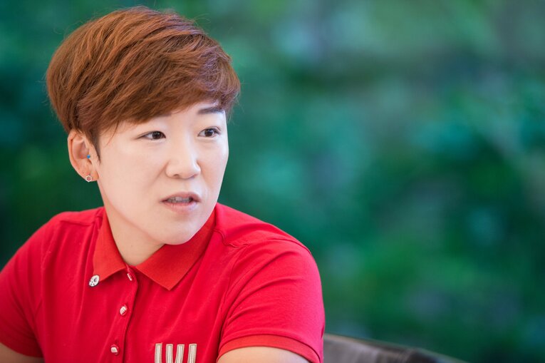 申ジエ（2016年インタビュー）©︎Nanae Suzuki