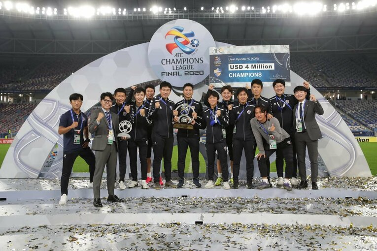 蔚山現代FC時代にはACL制覇に貢献（2020年／本人提供）