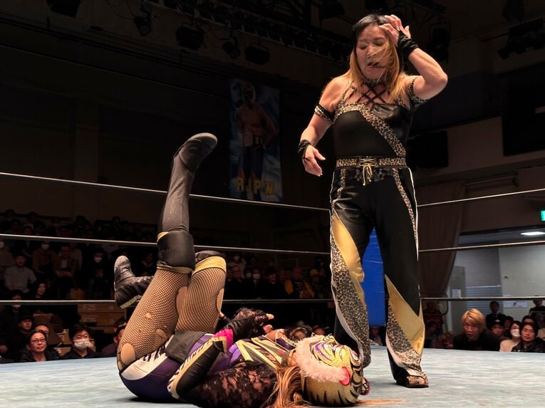 タイガー・クイーン“最後の一戦”　©Norihiro Hashimoto