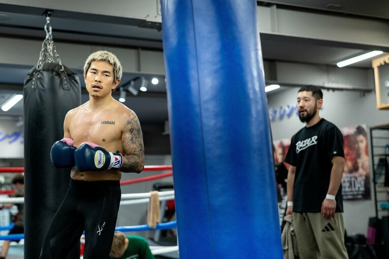 激しいトレーニングで自らを追い込む　©Takashi Shimizu