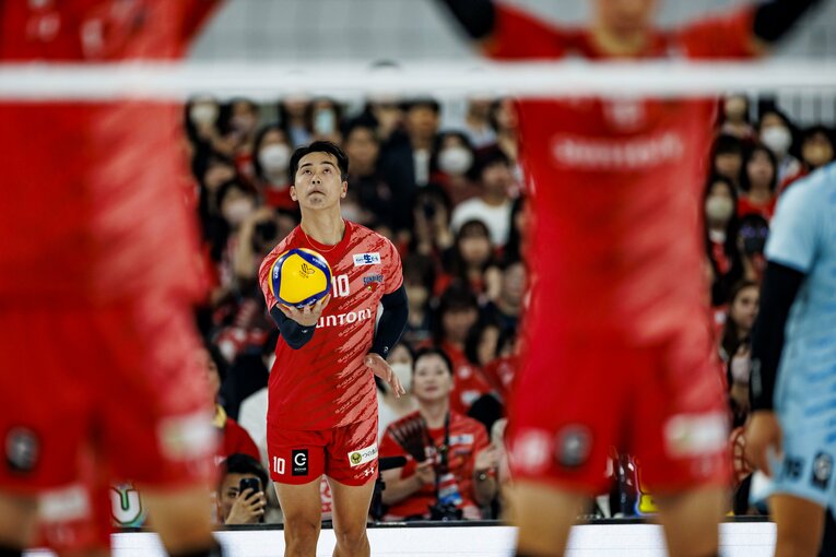 藤中謙也（サントリーサンバーズ大阪）　©︎Kiichi Matsumoto