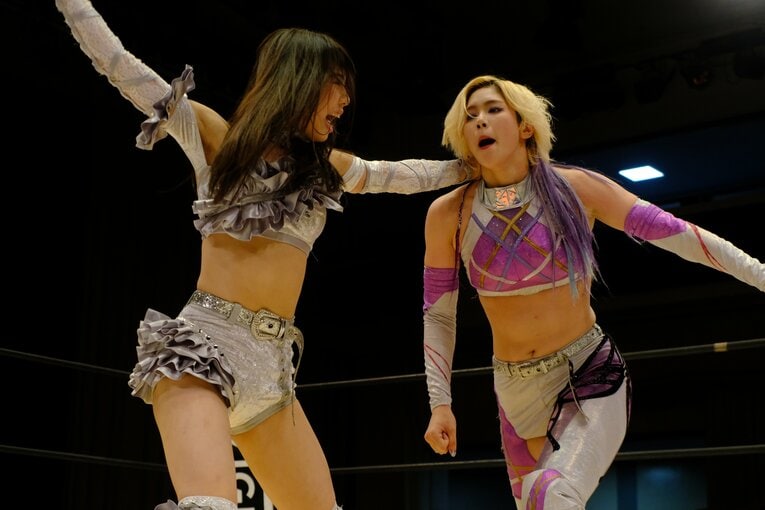 高校3年生の女子プロレスラー・心希（しんの）【スワイプするとそのほかの写真もご覧になれます】©Norihiro Hashimoto
