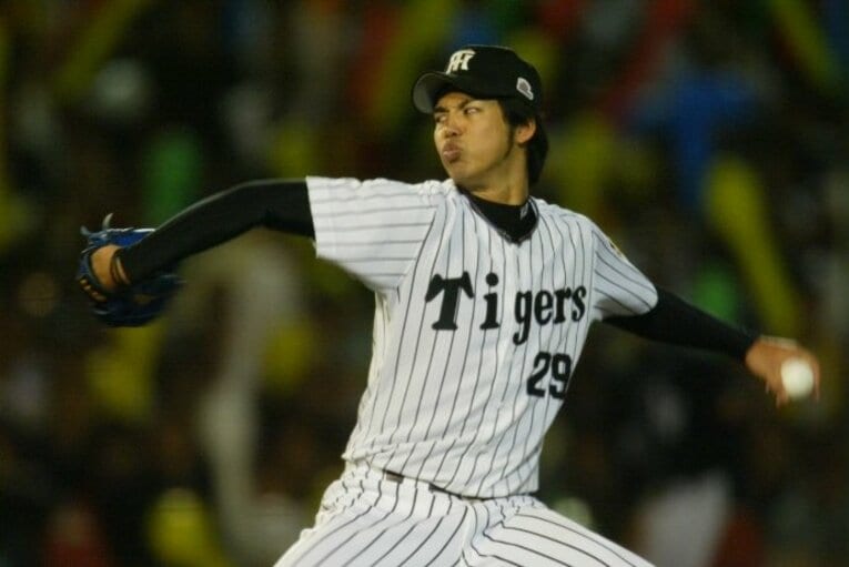 現役時代の井川　©Sports Graphic Number