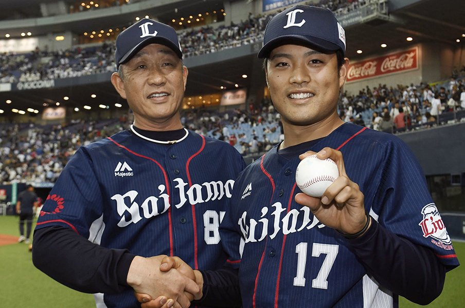 西武ドラ1、松本航は生真面目だ。一軍ローテ定着へ「もっと余裕を」。<Number Web> photograph by Kyodo News