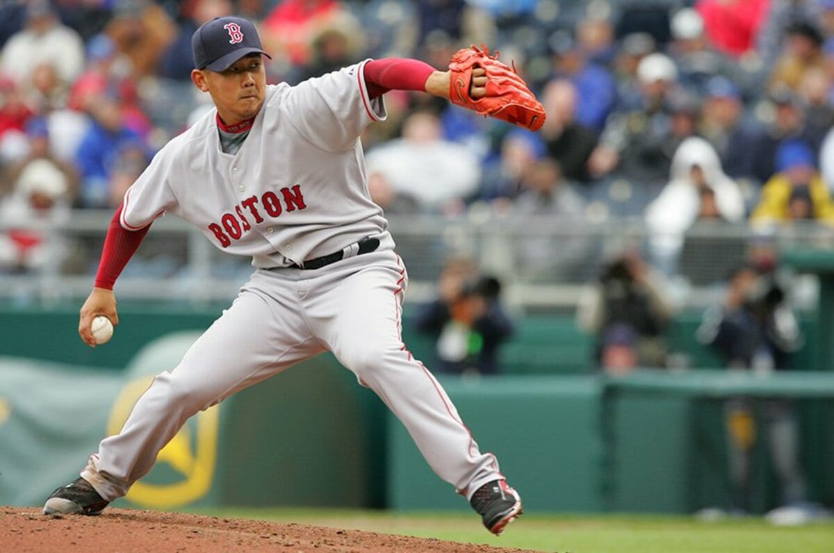 松坂大輔 MLB デビュー戦フォト - 野球