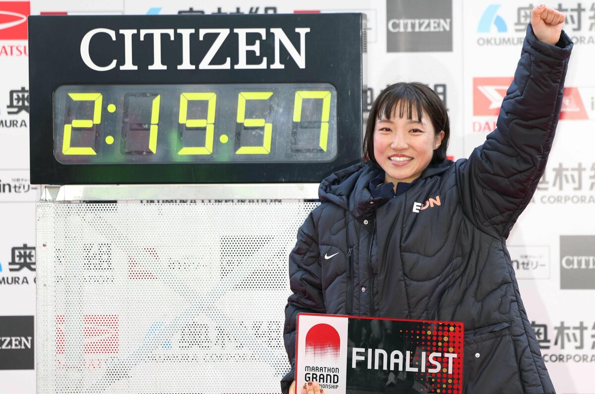 大阪国際女子マラソンで“初マラソン日本最高”26歳新ヒロイン・矢田