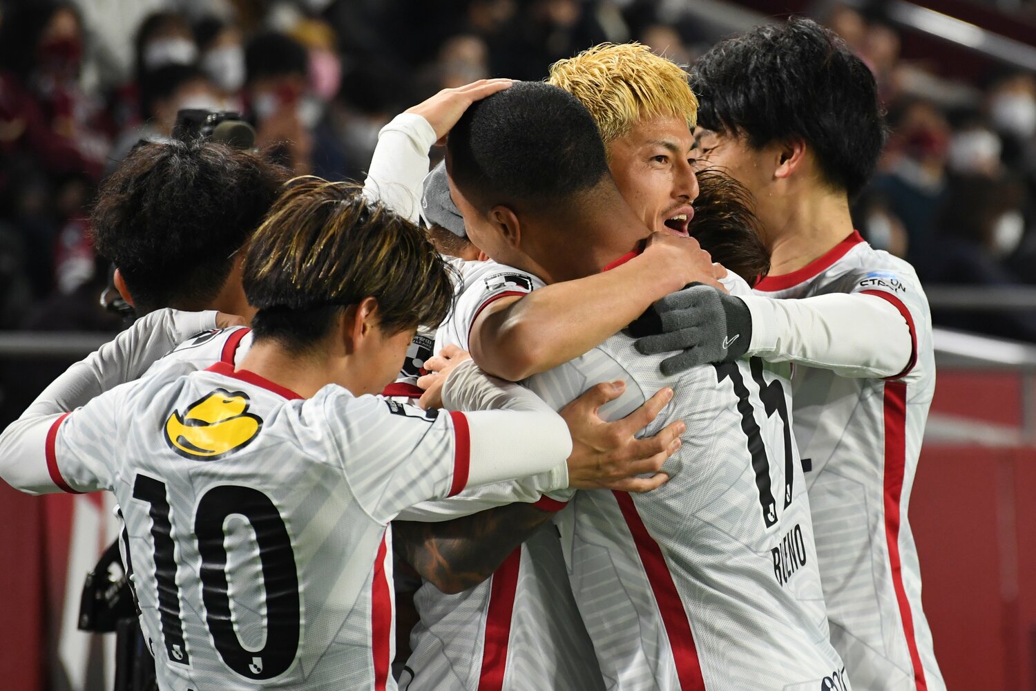 鈴木優磨らを擁する2位鹿島からの選出は0人だった　Masashi Hara/Getty Images