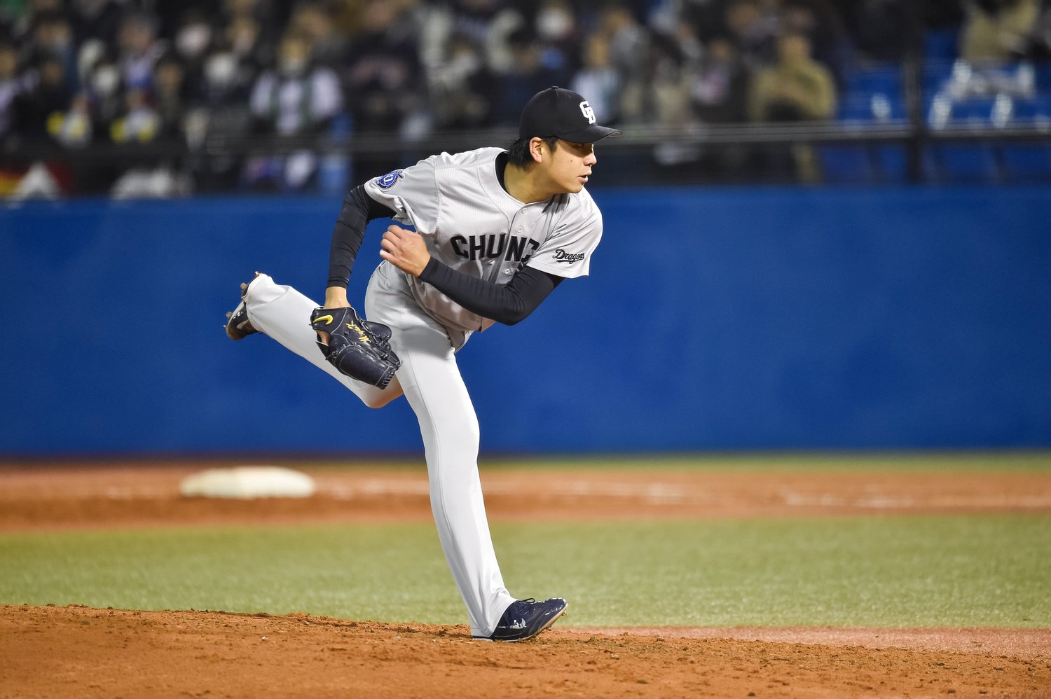 京都外語大西高、佛教大から10年ドラフト1位で中日に入団した大野雄大　©BUNGEISHUNJU