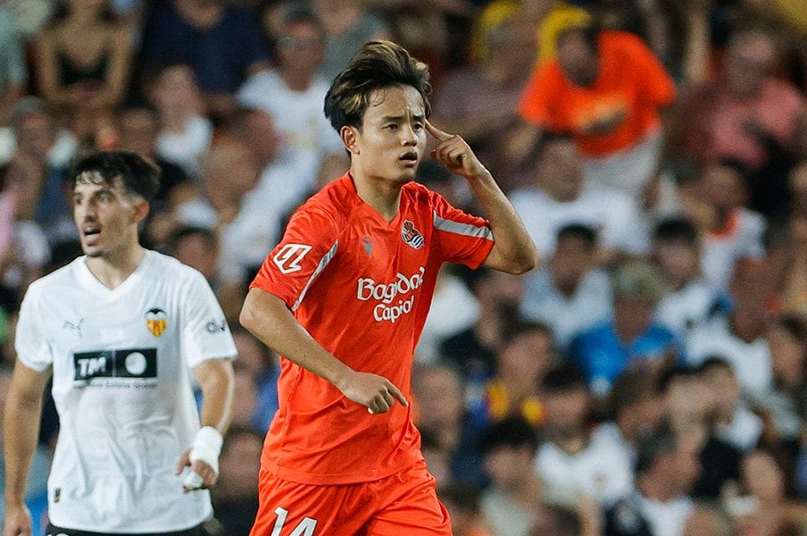 ソシエダは現実を見るとき。久保には移籍の噂も。＜Number Web＞ photograph by JIJI PRESS