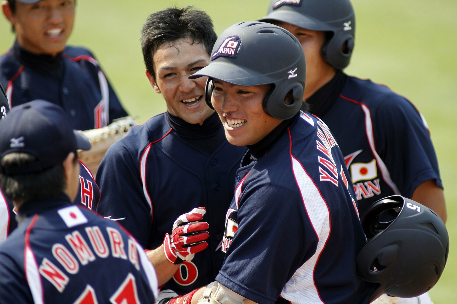 富士大学時代の山川は大学日本代表にも選出されていた　©AP/AFLO