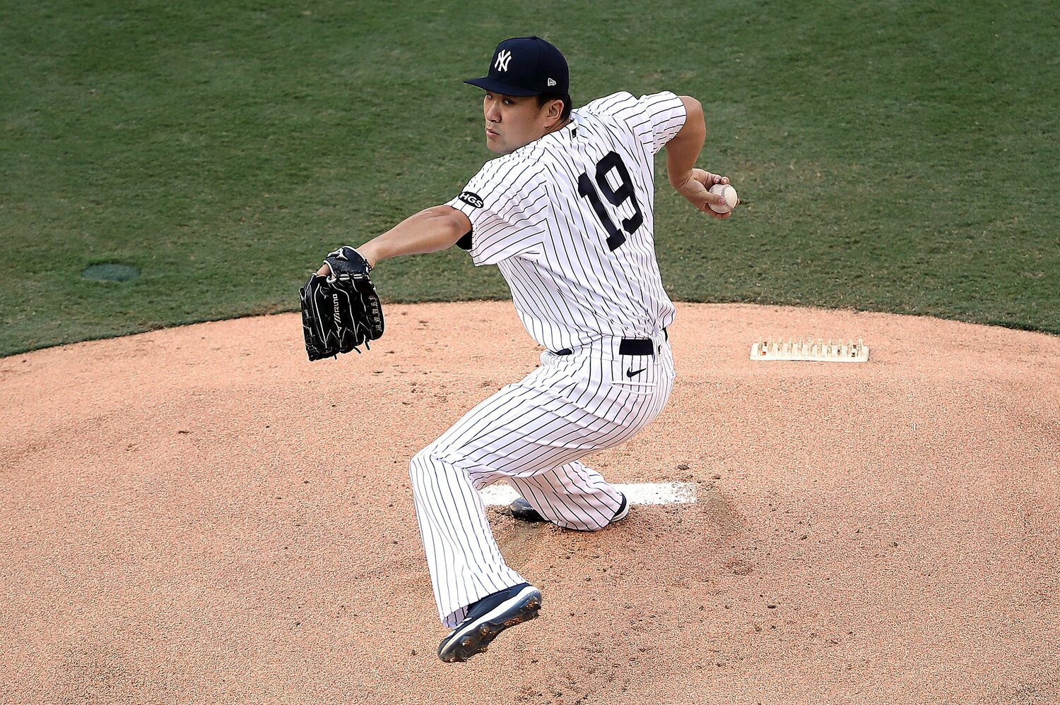 MLBではヤンキース一筋で通算78勝を挙げた　©Getty Images