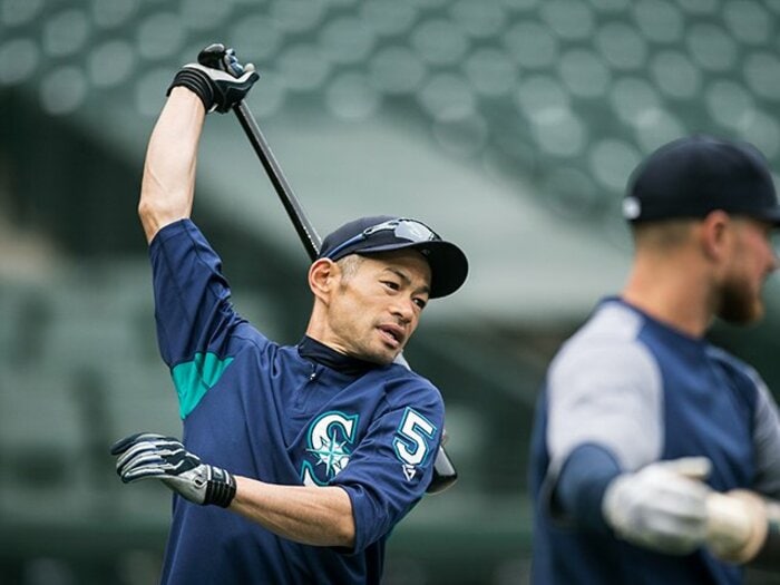 イチロー、44歳での開幕スタメン。「20歳のあの時に近い感覚がある」＜Number Web＞ photograph by Getty Images