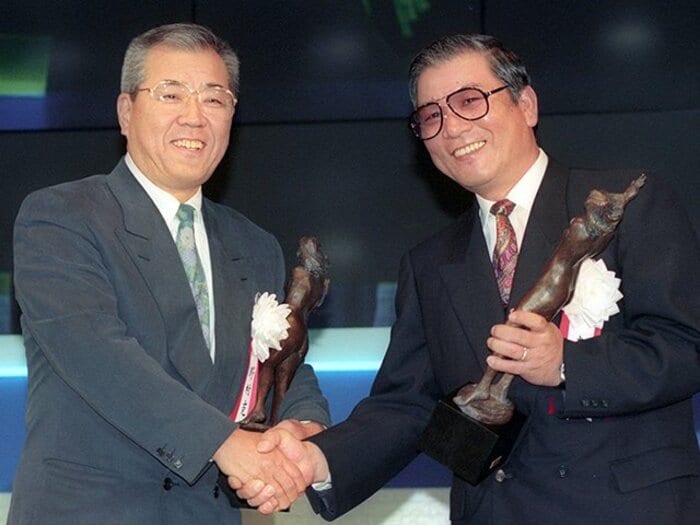 日本シリーズの死闘で7勝7敗。野村克也と森祇晶、最後の勝負とは？＜Number Web＞ photograph by KYODO