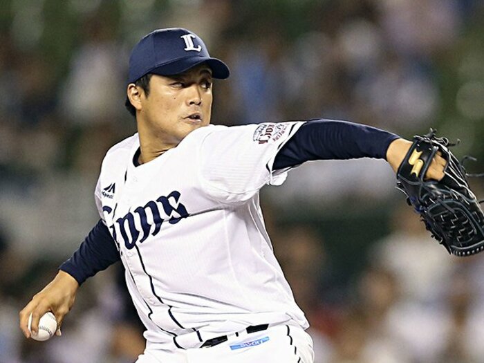 新人最多7勝目の西武・松本航。「とにかく自分の感覚を大事に」<Number Web> photograph by Kyodo News