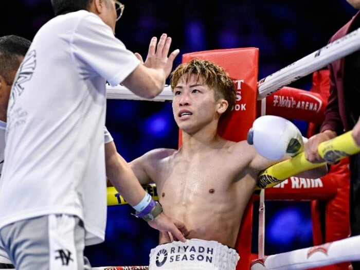 あの井上尚弥が伏兵カルデナスに…現地ラスベガスで記者が見た“信じられない光景”「KOで終わらせないと…」じつは試合2日前にあった“激闘の伏線”＜Number Web＞ photograph by Hiroaki Yamaguchi