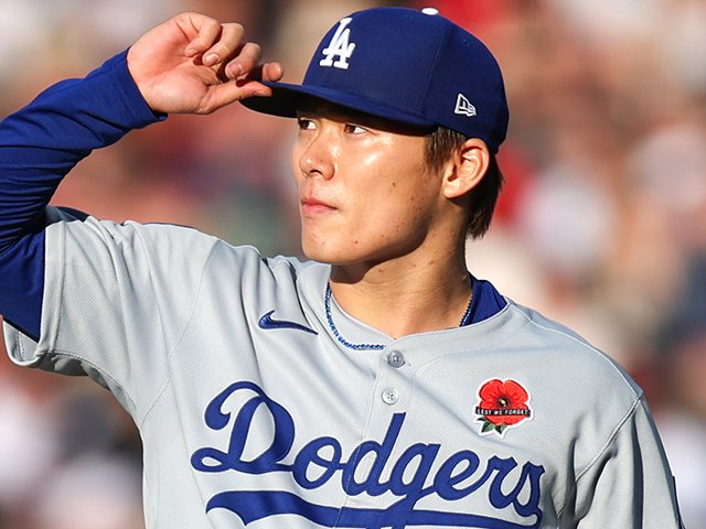 アメリカ7月2日ドジャース戦来場者限定山本由伸ボブルヘッド