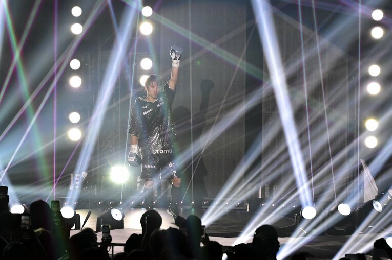 井上尚弥vs.TJ・ドヘニー。2024年9月3日、有明アリーナ　©Takuya Sugiyama