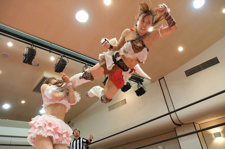 東京女子プロレス　中島翔子 ／ photograph by Norihiro Hashimoto