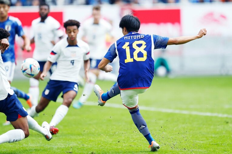 「鎌田大地、三笘薫の得点や久保建英の守備は…」「ドイツ、スペイン相手だとどうなるか」欧州在住カメラマン視点で見るアメリカ戦(16)