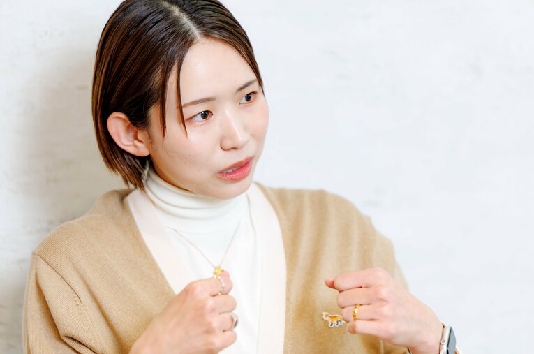 第一子の出産を振り返ってくれた元バレーボール日本代表・古賀紗理那さん　©Kiichi Matsumoto