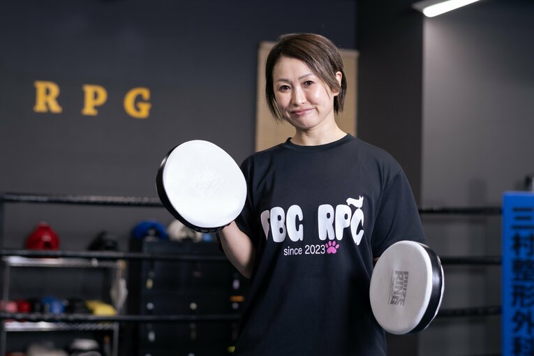 今年7月、千葉県松戸市にオープンしたフィットネスボクシングジム『RPG』にて　©Takuya Sugiyama