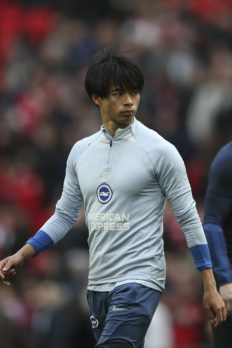 マンU戦を終えて、ブライトンの残り試合は6。三笘はここまで7ゴール4アシスト、どこまで数字を伸ばせるだろうか？　©Getty Images