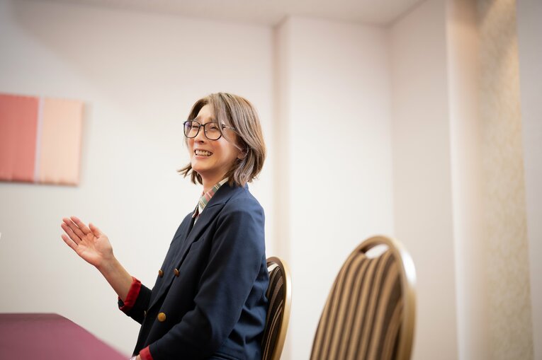 現在の益子直美さん　©Shiro Miyake