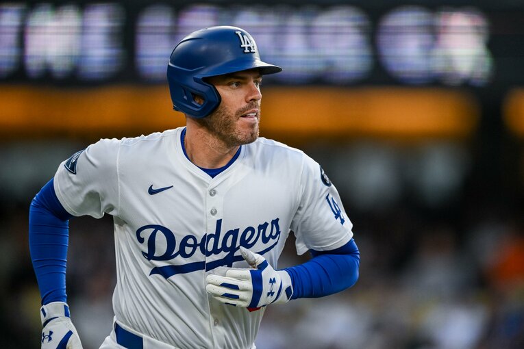 【常勝ドジャースと大谷らの”ステキな日常”／全100枚超】ダンディーなパパのフリーマン…写真はまだまだ続きます　©Nanae Suzuki