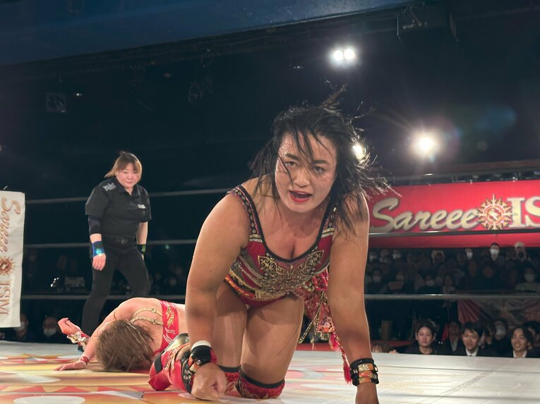 SareeeVS.里村明衣子　©Norihiro Hashimoto