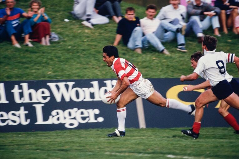 後に日本代表として活躍するノフォムリ。最初はまさかの「ソロバン留学生」だった　©AFLO