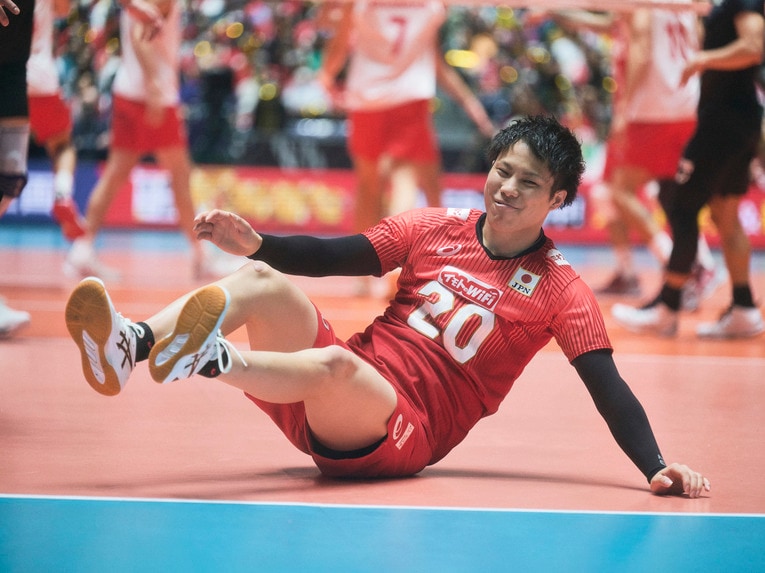 山本智大（パリ五輪予選トルコ戦）©︎Yuki Suenaga