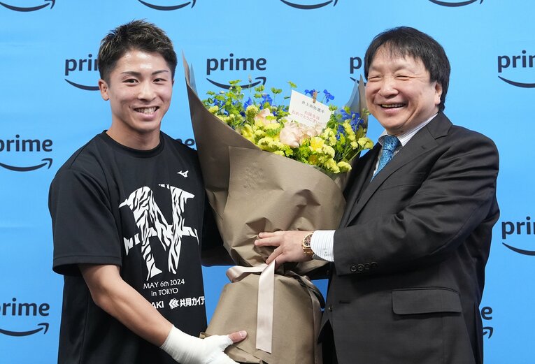4月10日、31歳の誕生日を迎えた井上尚弥　©Naoki Fukuda