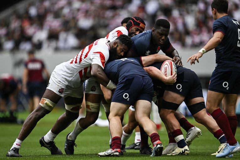 第二次エディー・ジョーンズHC体制の初陣となったイングランド戦　©Asami Enomoto