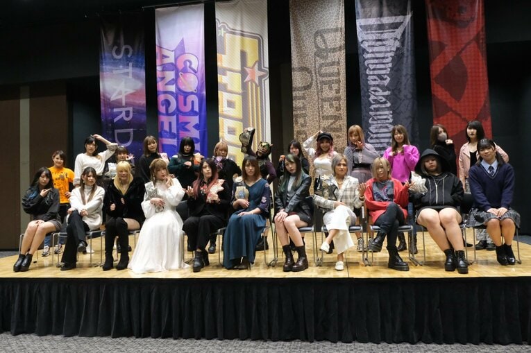 記者会見の様子　©Norihiro Hashimoto