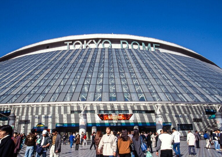 1997年の『K-1 GRAND PRIX』は11月に東京ドームで開催された　©Susumu Nagao