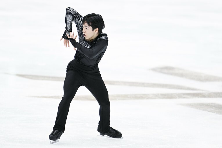 全日本選手権SPの演技　©︎Asami Enomoto