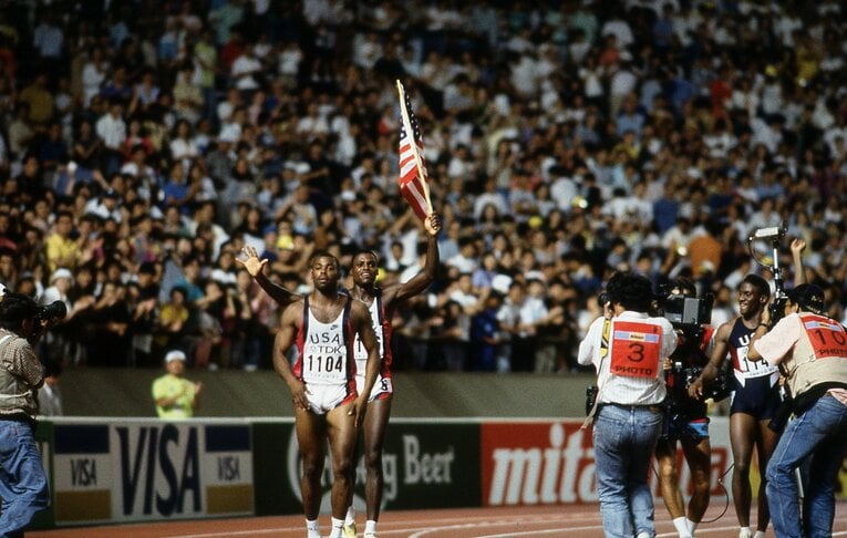 1991年世界陸上　©Naoya Sanuki