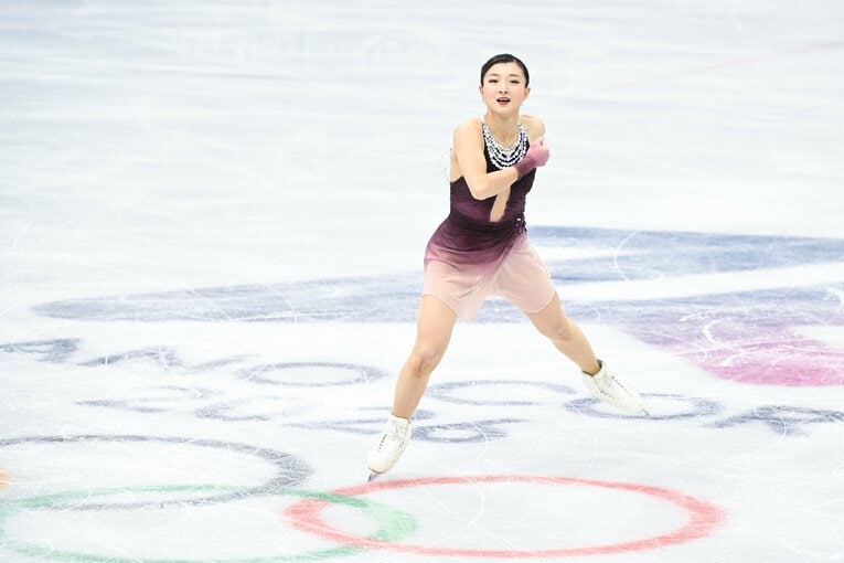 ミラノ五輪女子シングルフリー【スワイプするとそのほかの写真もご覧になれます】　©Asami Enomoto／JMPA