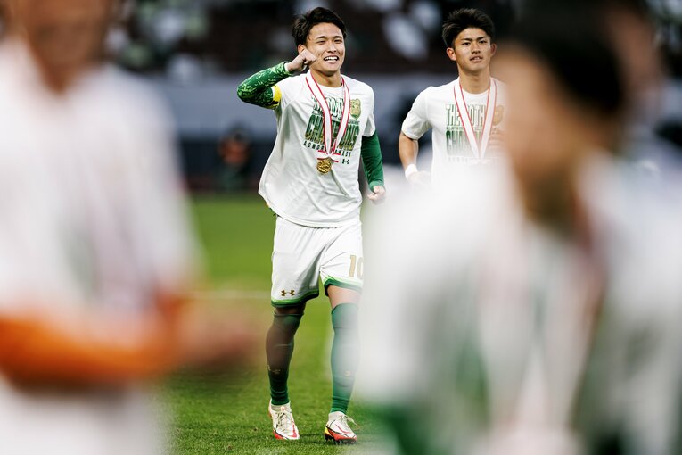 高校時代の松木玖生（3年）©︎Kiichi Matsumoto