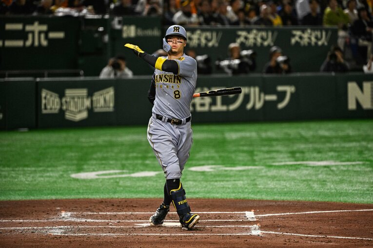 最も怖いサトテルにも打点を稼がせていない　©Nanae Suzuki