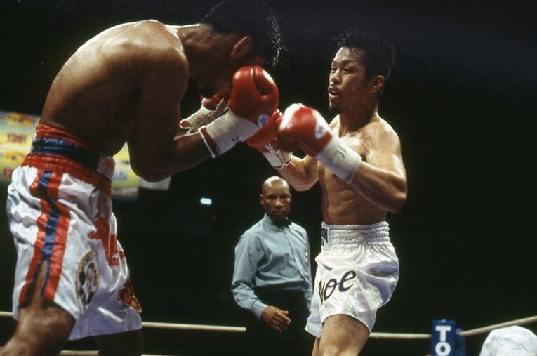 1997年、王座奪回したシリモンコン戦 ／ photograph by Mikio Nakai/AFLO