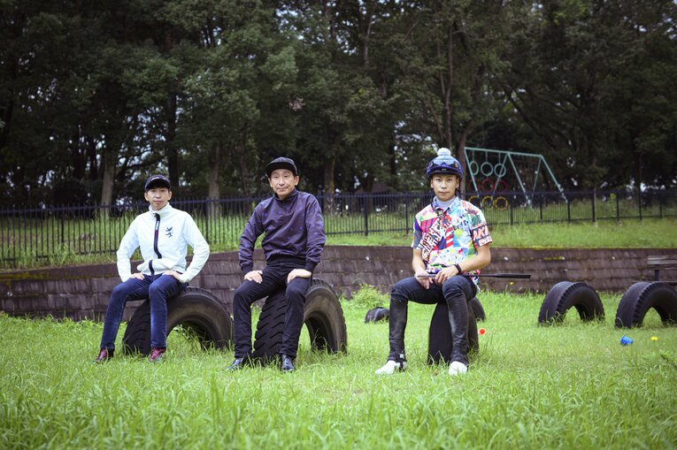 2020年に行われた横山親子の鼎談　©Takuya Sugiyama