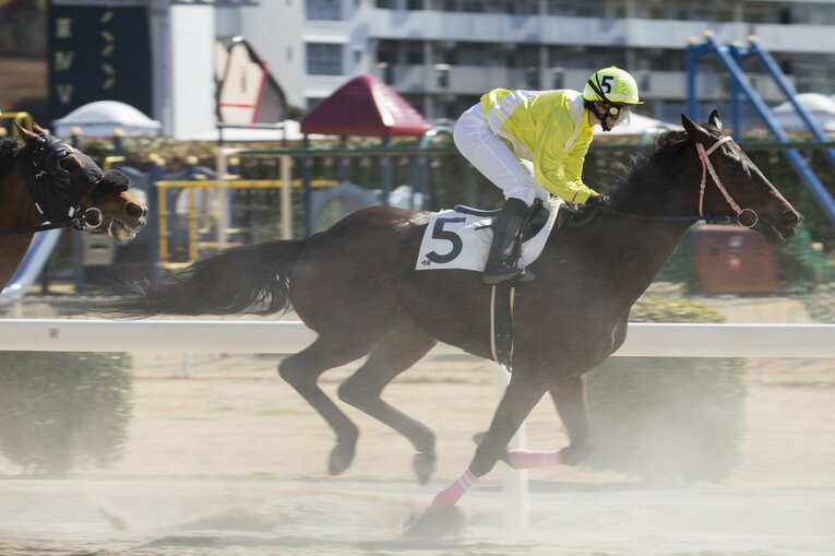 2016年3月、デビュー当時の藤田菜七子（18歳）©Shiro Miyake