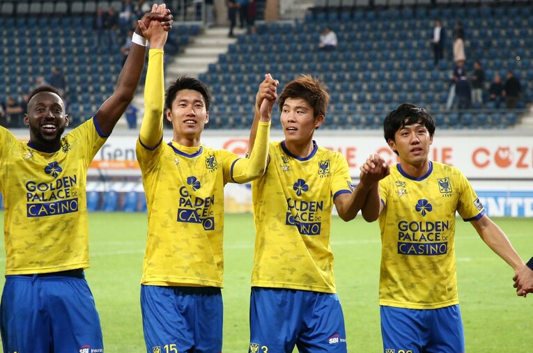 2018-19シーズンのSTVVは鎌田大地、冨安健洋、遠藤航らを擁した　©Getty Images