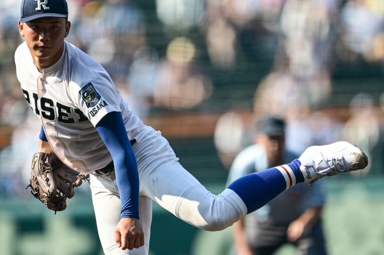 3回戦で仙台育英高に敗れた履正社高。「事実上の決勝戦」との声もあったほどの好カードだった ／ photograph by Nanae Suzuki