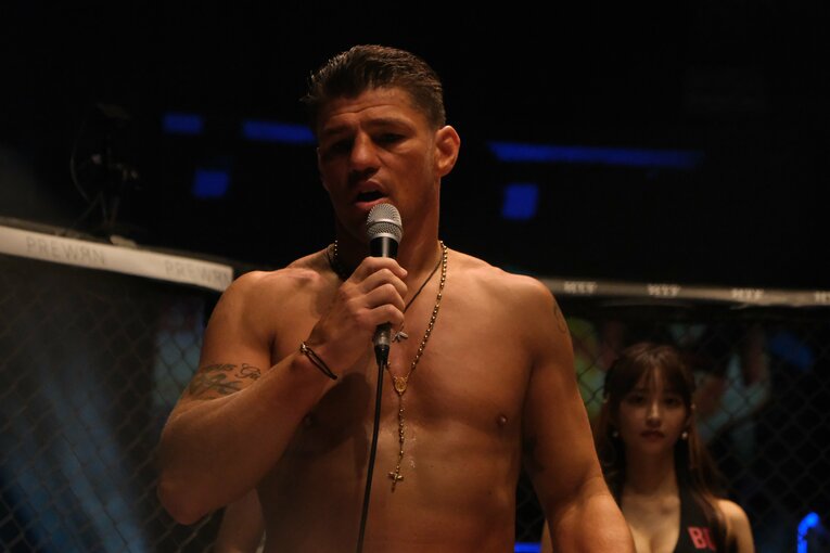 BreakingDown9会見にて　©Norihiro Hashimoto