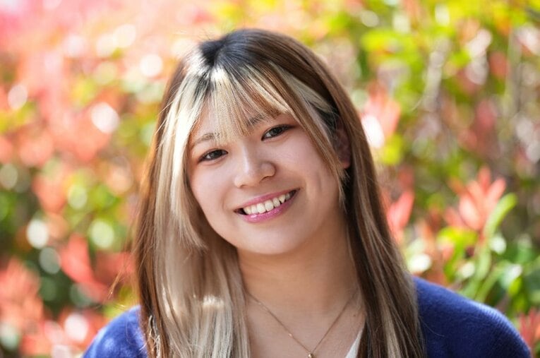 3月のシンデレラ・トーナメントで優勝を果たしたスターダムの羽南（19歳）。4月27日の横浜BUNTAIで安納サオリの白いベルトに挑む ／ photograph by Essei Hara