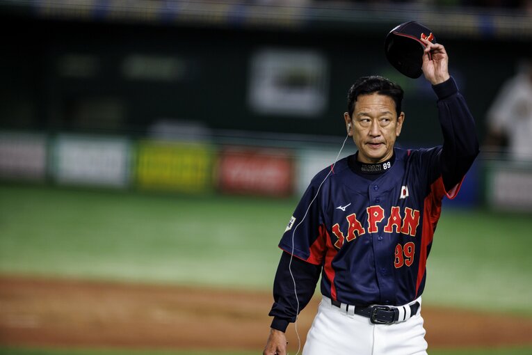 侍ジャパンの栗山監督。メジャーリーガーも含めた日本代表の豊富な人材をどう生かしていくか　©︎Kiichi Matsumoto