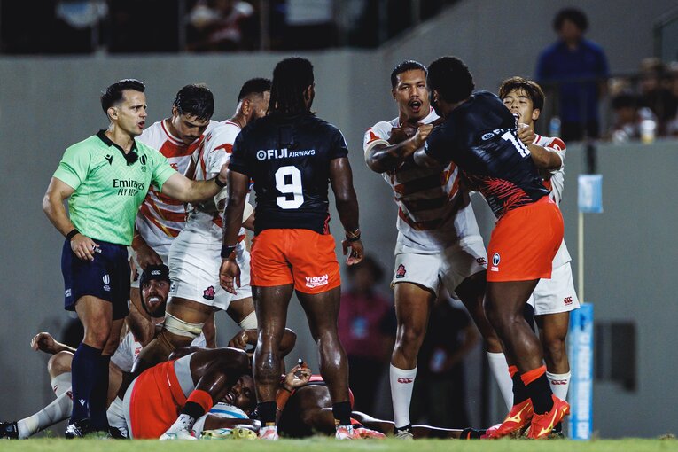 WTBマロ・ツイタマ（静岡ブルーレヴズ）©︎Kiichi Matsumoto